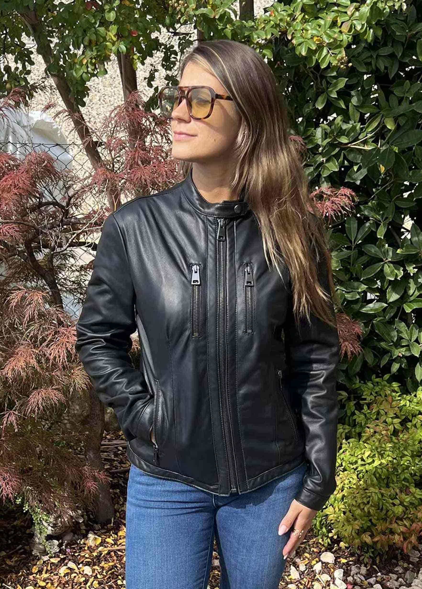 Gilet in pelle donna "Mann" - Arizona 520