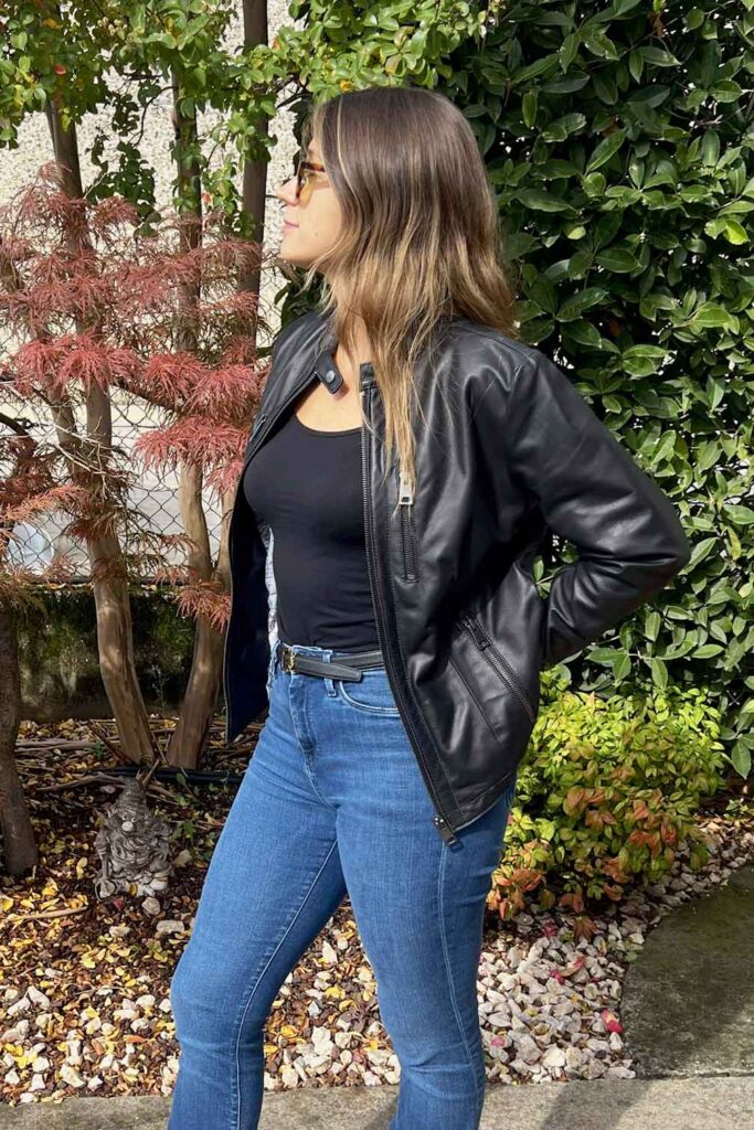 giacca-in-pelle-modello-mann-donna-arizona520 Vestibilità giacca in pelle donna modello Mann - Arizona 520