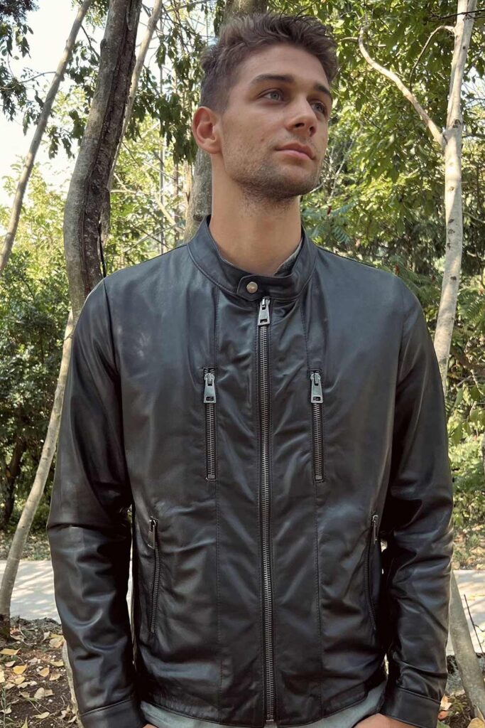 giacca-in-pelle-modello-mann-uomo-vestibilità-arizona-520 Vestibilità giacca in pelle uomo modello Mann - Arizona 520
