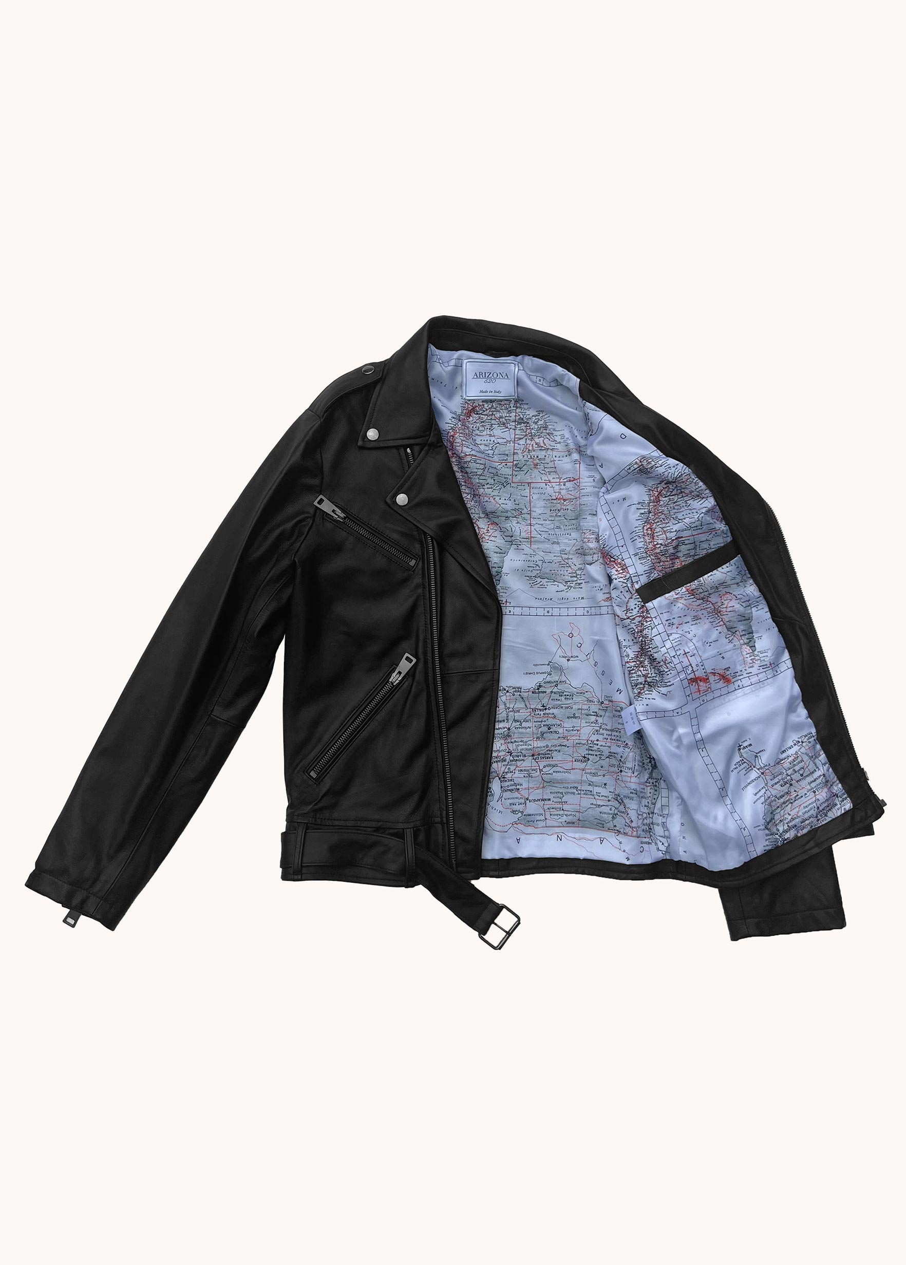 Giacche in pelle uomo modello Londra - Arizona 520