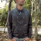 Giacca in pelle uomo "Mann" - Arizona 520