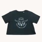 T-shirt crop top donna 100% cotone - Arizona 520