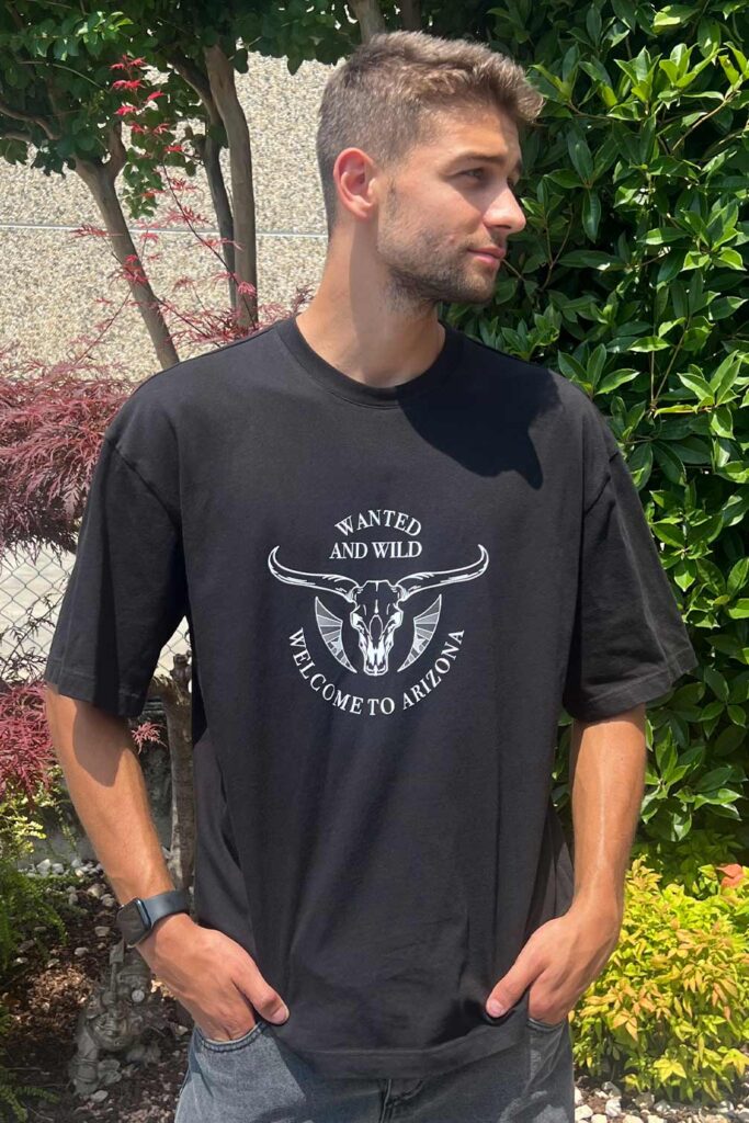 T-shirt-oversize-uomo-cotone-arizona-vestibilità-Arizona520 T-shirt oversize uomo 100% cotone "Arizona" - Arizona 520