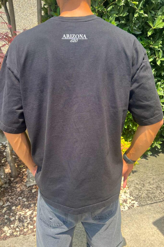 T-shirt-oversize-uomo-cotone-vestibilità-Arizona520-1 T-shirt oversize uomo 100% cotone - Arizona 520